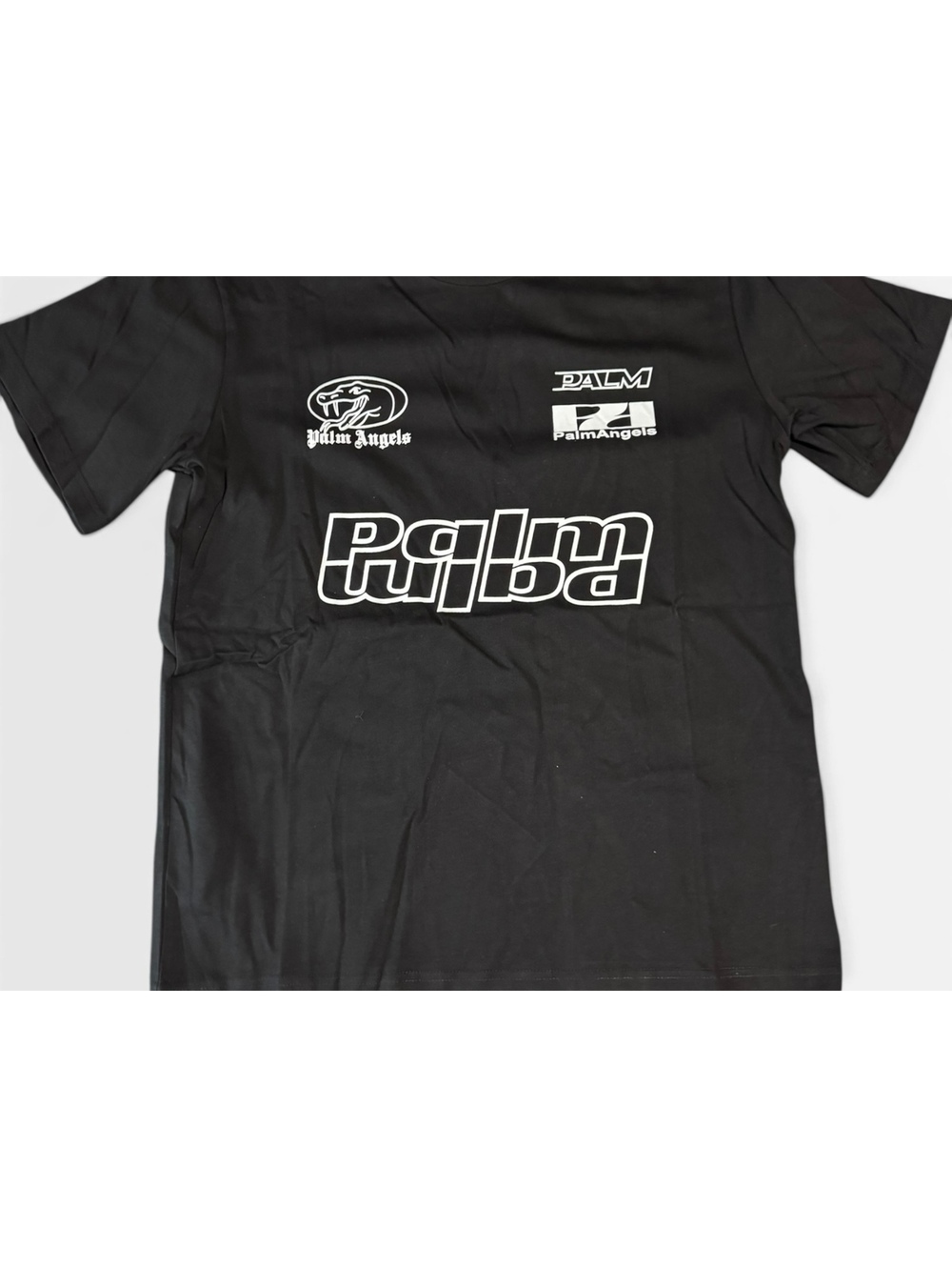 Palm Angels black Paba graphic T-shirt